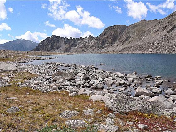 Bear Lake with Mt. Yale in the background 