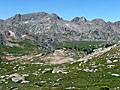 Peaks at the head of the Cross Creek Valley