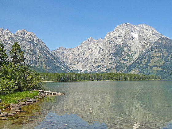 Thor Peak and Mount Moran 